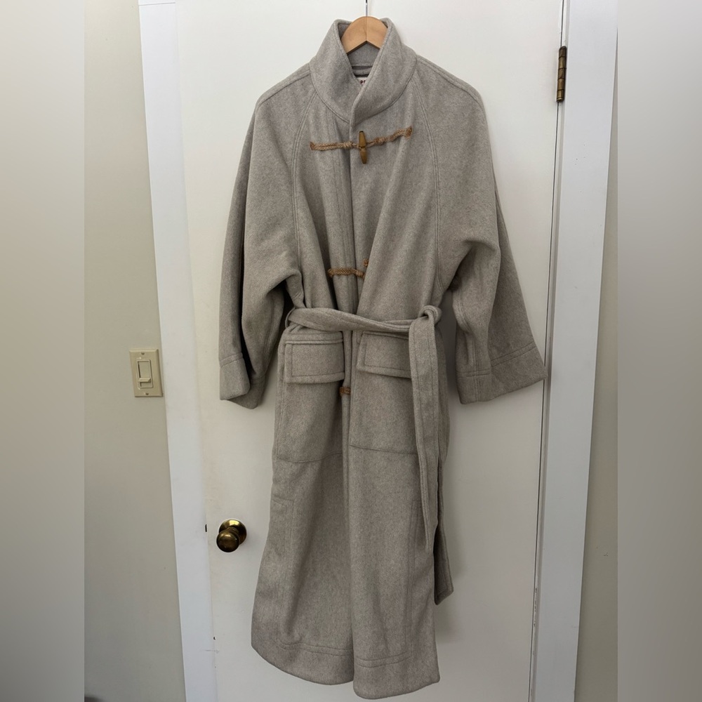 FREE PEOPLE Alma Duffle coat in grey size small